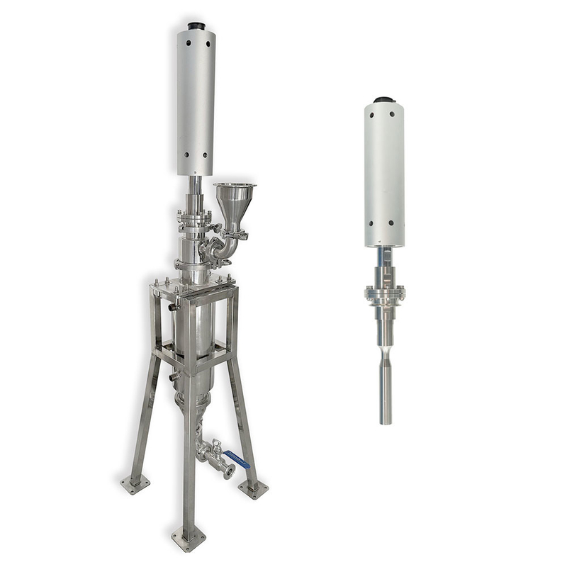 เครื่อง homogenizer ultrasonic สําหรับการผลิตอุตสาหกรรมของสีสันและพอลิมเลอร์กระจาย