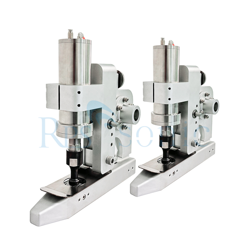 ออกแบบใหม่ Ultrasonic PP เครื่องปั่นและตัดกระเป๋าสะพายยัมโบที่ผสมผสาน